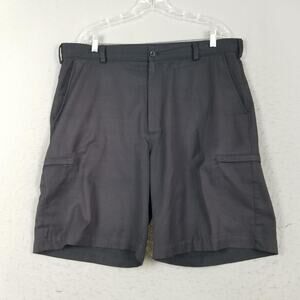 Snake Eyes Dry-18 Shorts Mens 38 Black Golf Cargo‎ Polyester Performance